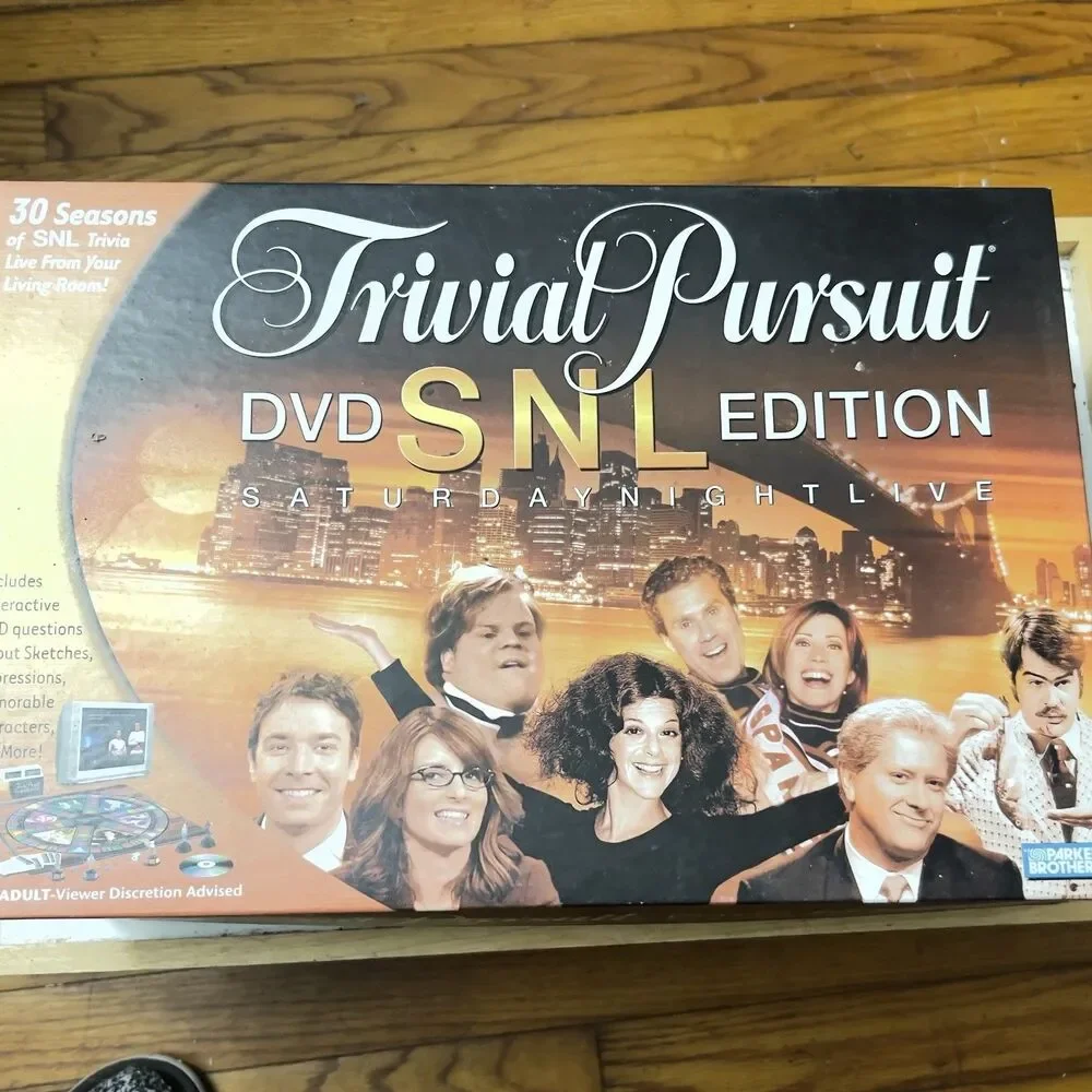 Trivial Pursuit SNL Edition DVD Board Game Saturday Night Live 30th Anniversary